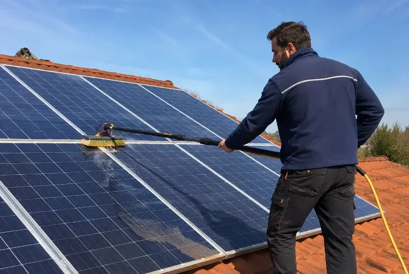 Nettoyage et entretien de panneaux solaires à Châtenois
